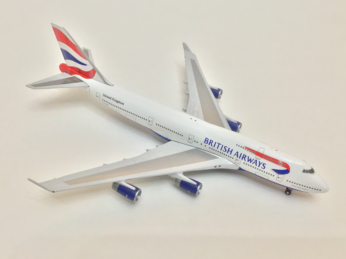 Gemini Jets 1:400 BRITISH AIRWAYS Boeing 747-400 G-CIVX | eBay
