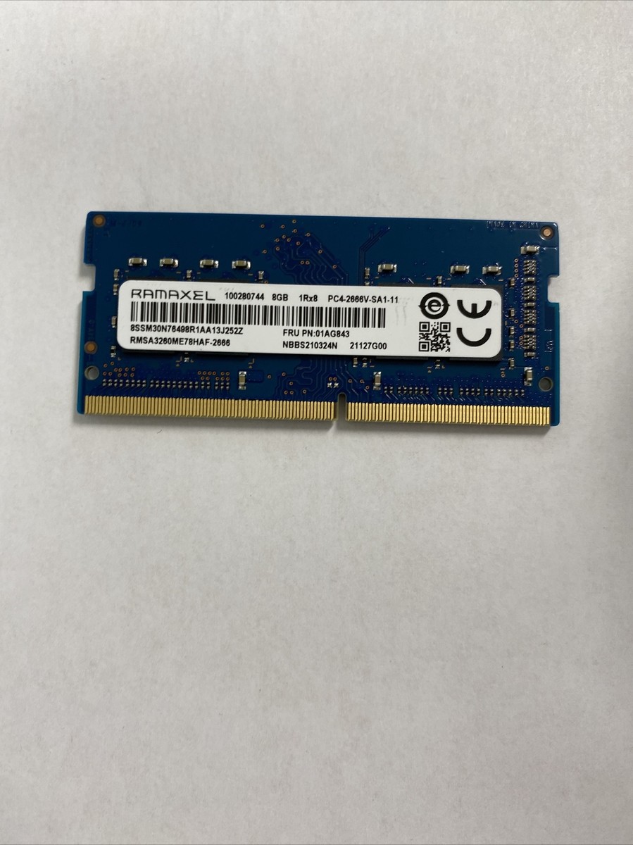 Ramaxel 8GB RMSA3260ME78HAF-2666 GENUINE LAPTOP MEMORY PC4-2666V