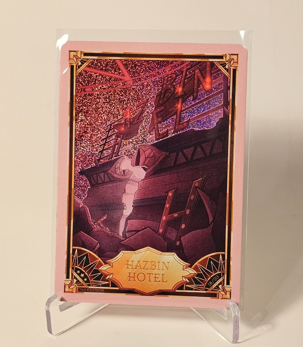 Hazbin Hotel Trading Card - Hazbin Hotel 18/50 PINK FOIL - 2nd