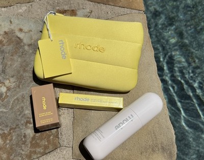 RHODE The Summer Kit Glazing Mist Pocket Blush TAN LINE +
