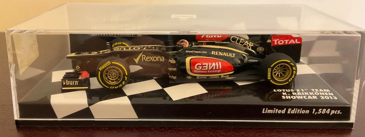 ミニチャンプス 1/43 ロータスK.ライコネン 1/43 Minichamps 2013