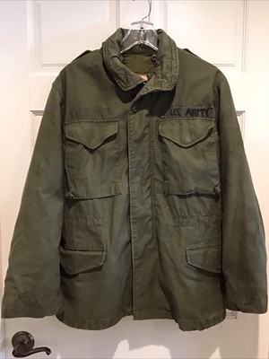 Vintage US Army M65 Golden Mfg Co Field Jacket NATO Small Regular