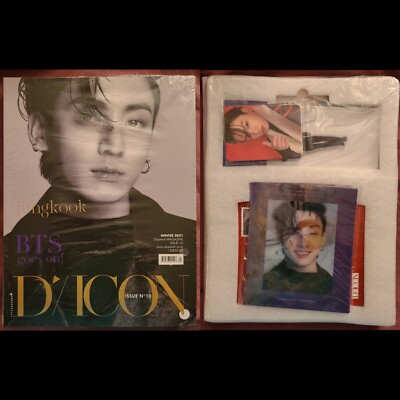 BTS D-icon Vol.10 BTS Goes On! JUNGKOOK DICON Magazine Full Set