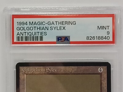 MTG Magic: The Gathering Antiquities Golgothian Sylex PSA 9 MINT