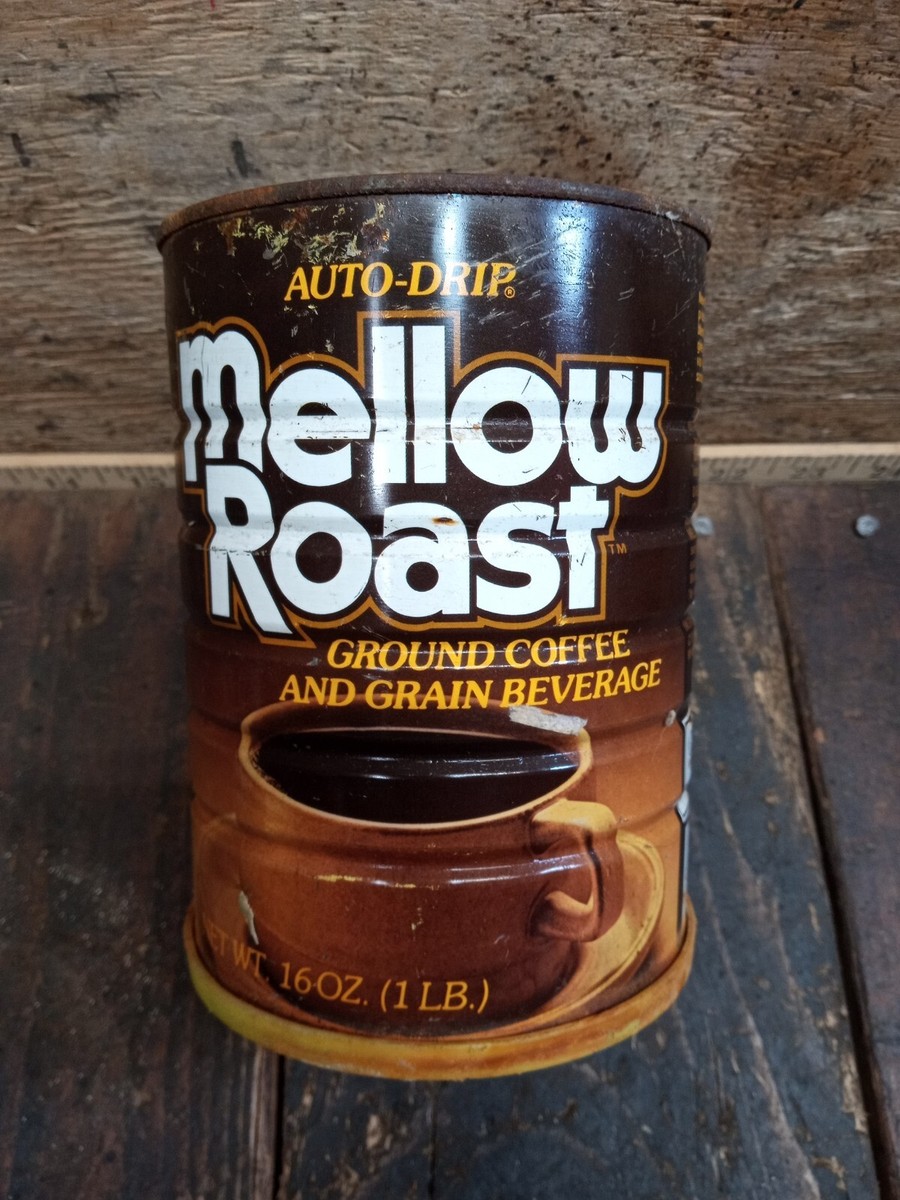 Vintage Mellow Roast Maxwell House Coffee Auto Drip 16 Oz Tin Can