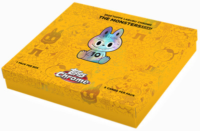 2025 TOPPS LABUBU CHROME The Monsters 10th Anniversary HOBBY BOX