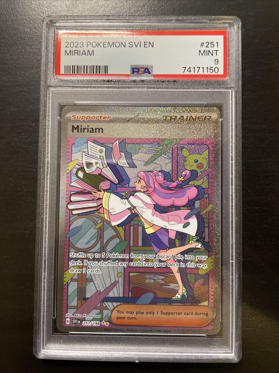 2023 Miriam 251/198 Scarlet & Violet Special Illustration Rare PSA