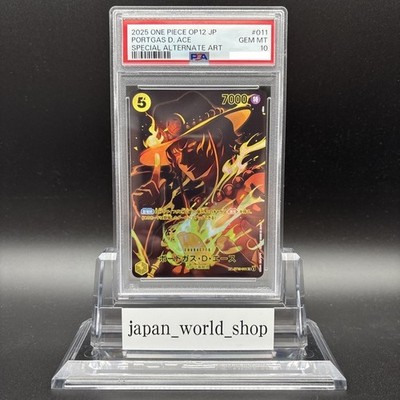 PSA 10 Ace ST13-011 SR Parallel Legacy of the Master ONE PIECE