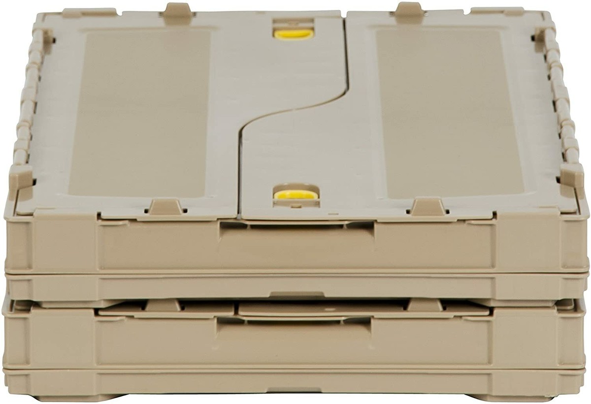 50L TRUSCO Danboard Folding Container Case Storage Box Made In