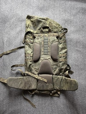 Russian army raid backpack 6Sh118 2019 in EMR camo, damaged | eBay
