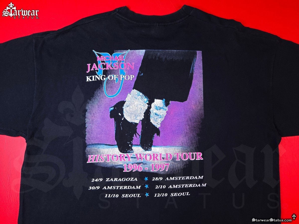 Very Rare 1990s Michael Jackson HIStory Tour Toe Stand Band