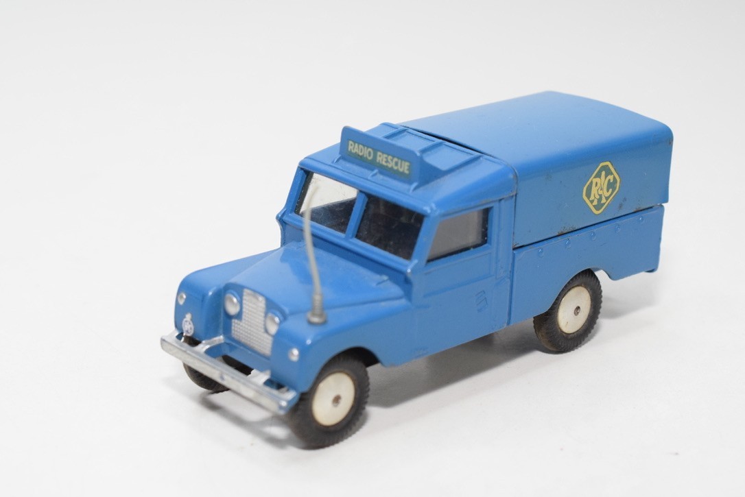 B82 1:43 CORGI TOYS 416 LAND ROVER RAC RADIO RESCUE EXC. COND. | eBay
