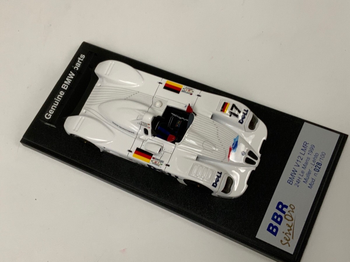 1/43 BBR BMW V12 LMR 1999 24 H of LeMans 