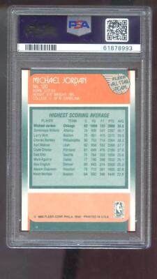 1988-89 Fleer - Fleer All Star Team Michael Jordan #120 for sale