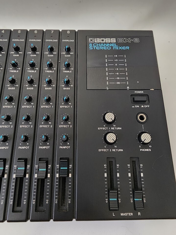 BOSS BX-8 8Ch Compact Stereo Mixer BX8 | eBay