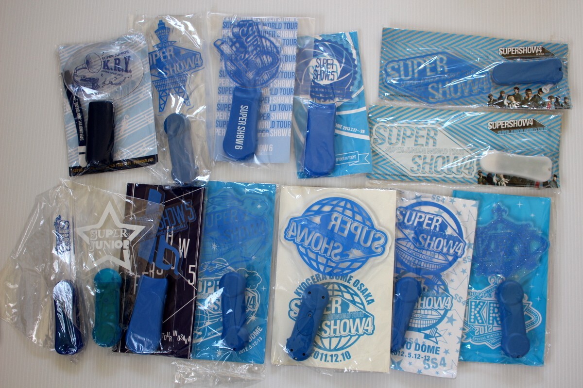 SET x13 Super Junior Pen Light Japan Official Super Show | eBay