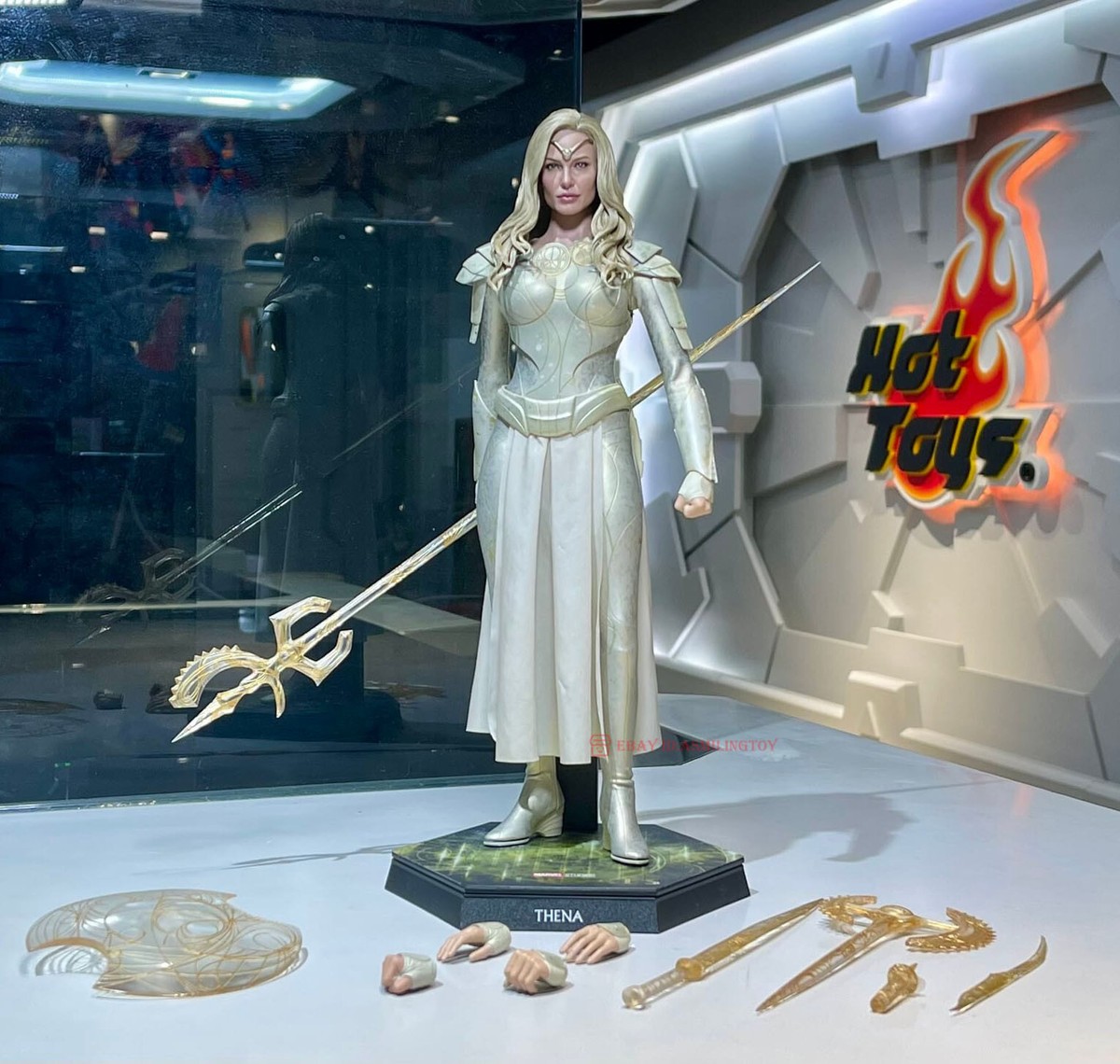 HOTTOYS HT MMS628 Eternals Thena Tina 1/6 Scale Action Figure In