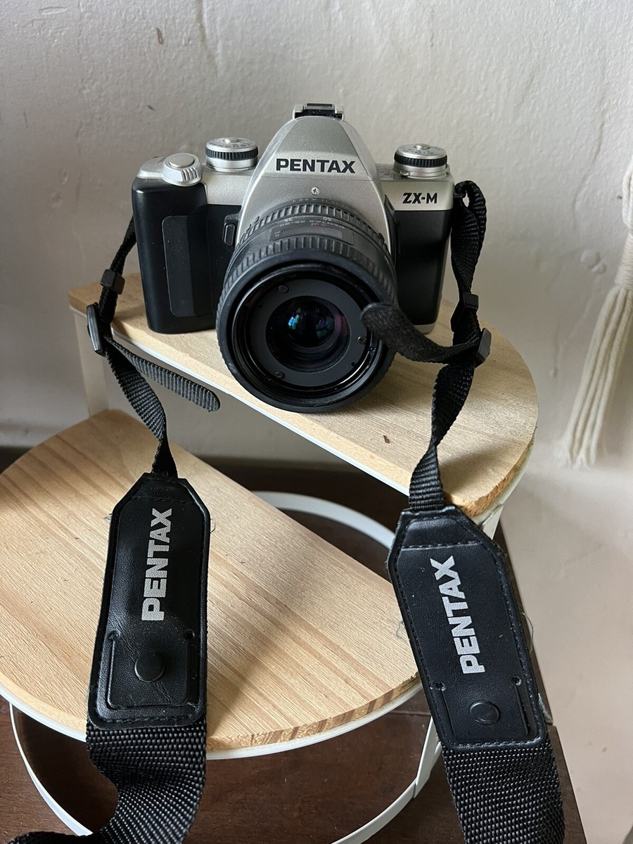 Vintage Pentax ZX-M 35mm Film Camera with lens & strap, not tested