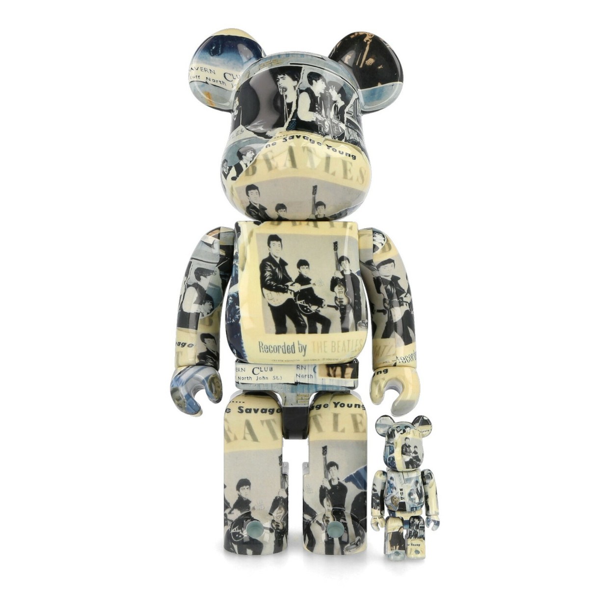The Beatles 400% 100% Bearbrick Be@rbrick Anthology Version