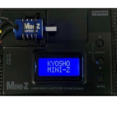 KYOSHO X-SPEED MINI-Z Motor Checker Tester MZW124 From Japan New