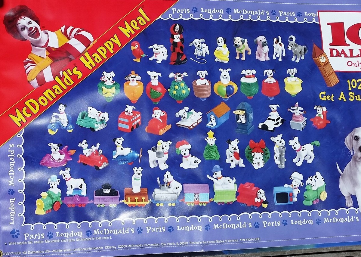MCDONALDS - 2000 102 DALMATIANS BANNER - NEW | eBay