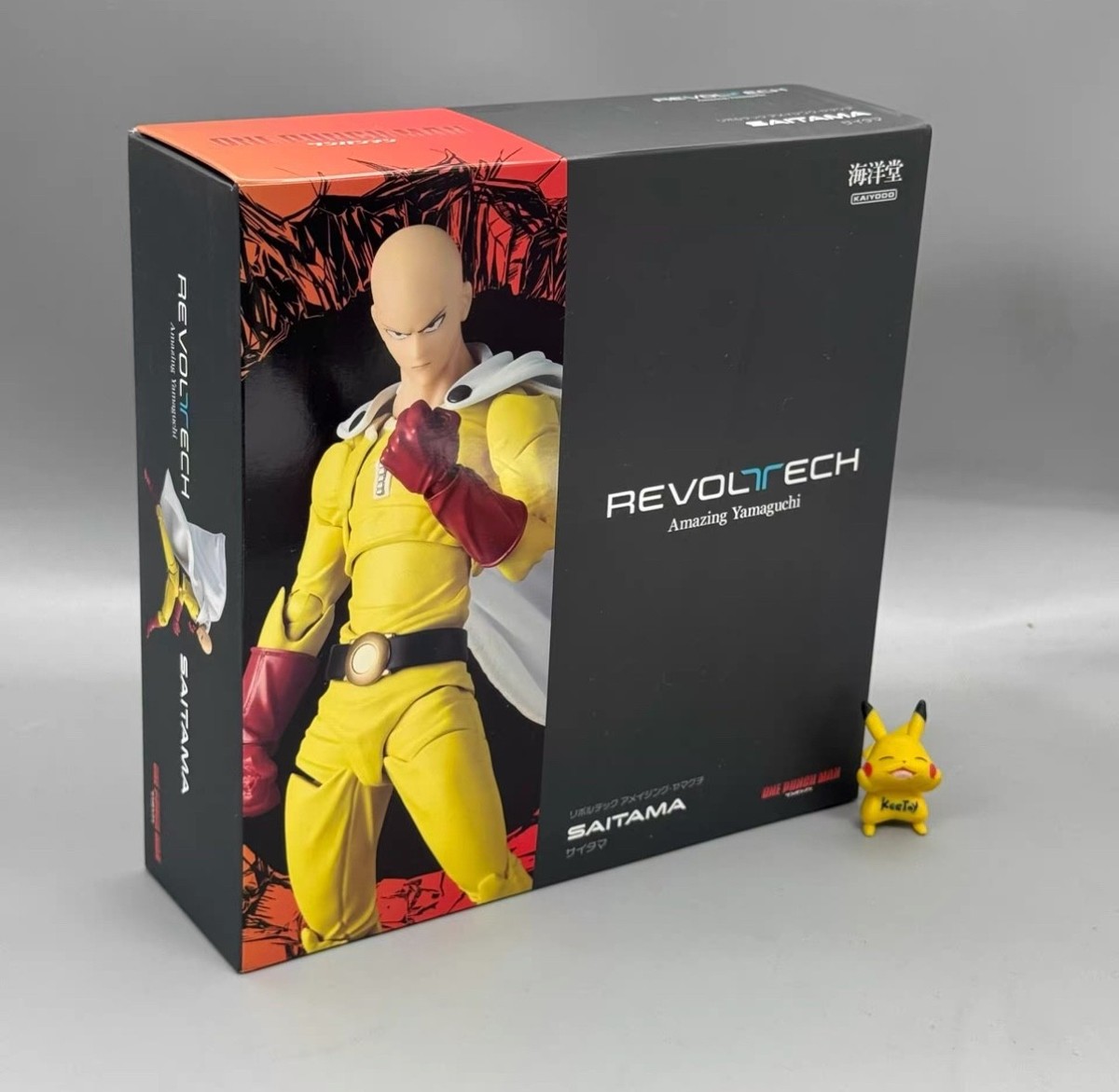 Kaiyodo Revoltech Amazing Yamaguchi One Punch Man Saitama No Bonus