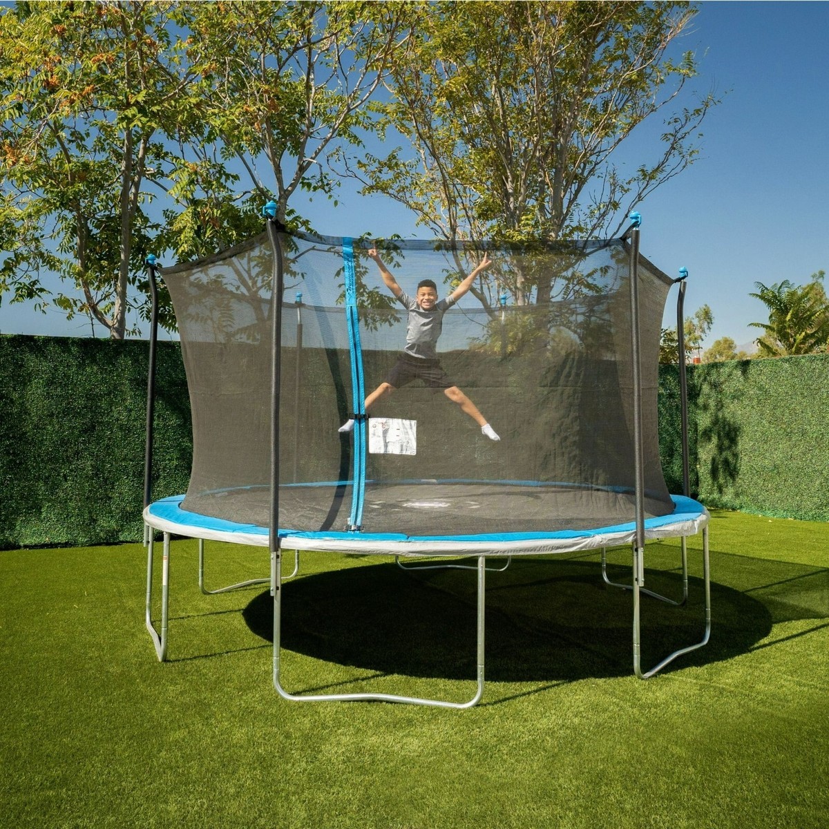 Bounce Pro 14ft Trampoline with Flash Lite Zone | eBay