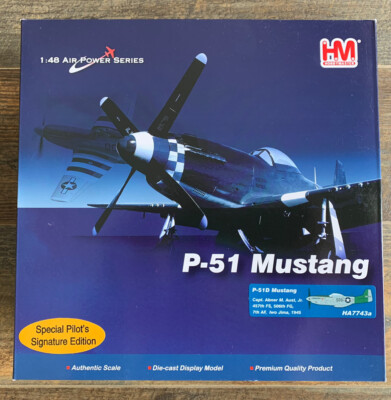 HOBBY MASTER SIGNATURE EDITION 1:48 P-51D MUSTANG CAPT ABNER M