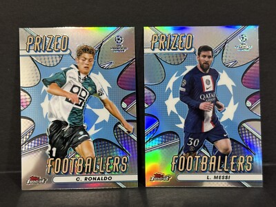 2022-23 Topps Finest UCL Prized Footballers Lionel Messi