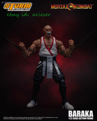 Storm Collectibles 1/12 Baraka Mortal Kombat In Stock New Toys