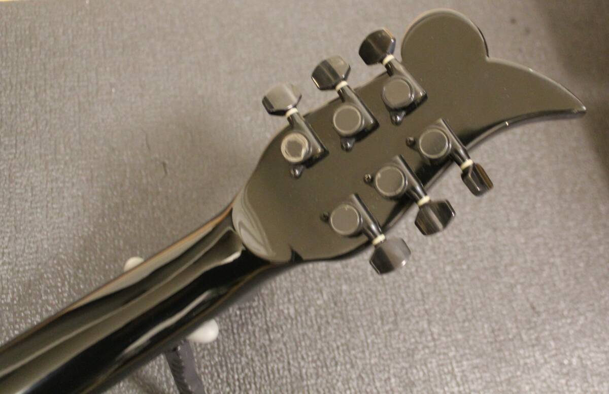 Electric Guitar Edwards ES-100PR-III Black Luna Sea Sugizo Model