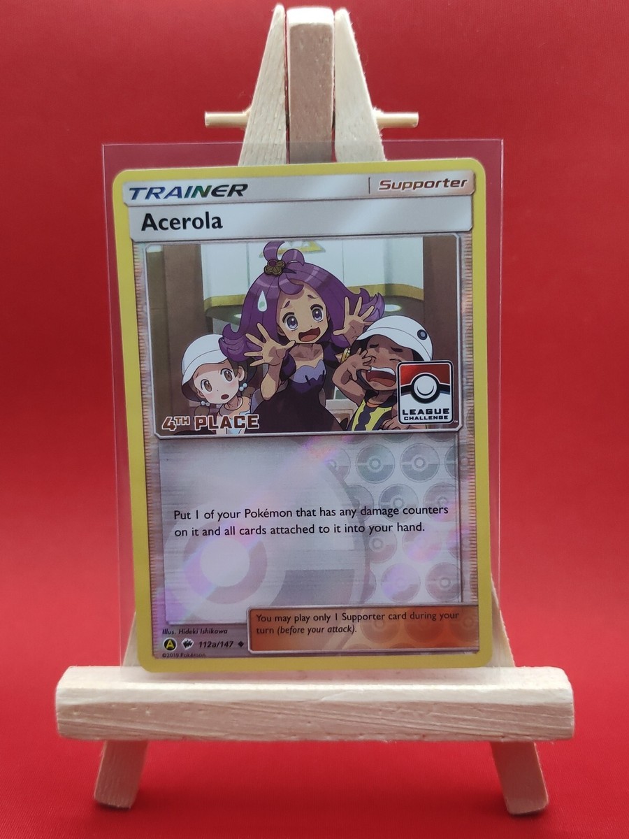 Acerola 112A/147 4th Place Alternate Art Ultra Rare Burning