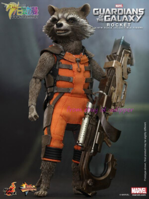 Perfect Hot Toys Ht 1/6 Mms252 Guardians Of The Galaxy Rocket