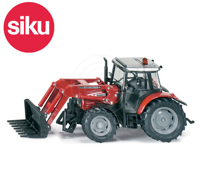 SIKU NO.3653 1:32 MASSEY FERGUSON 5455 TRACTOR & LOADER FORKS