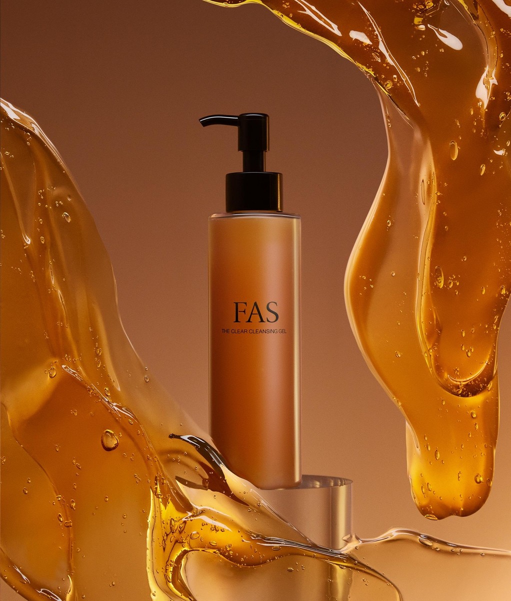 FAS The Clear Cleansing Gel 180ml Oil Free Hydrating Honey Face