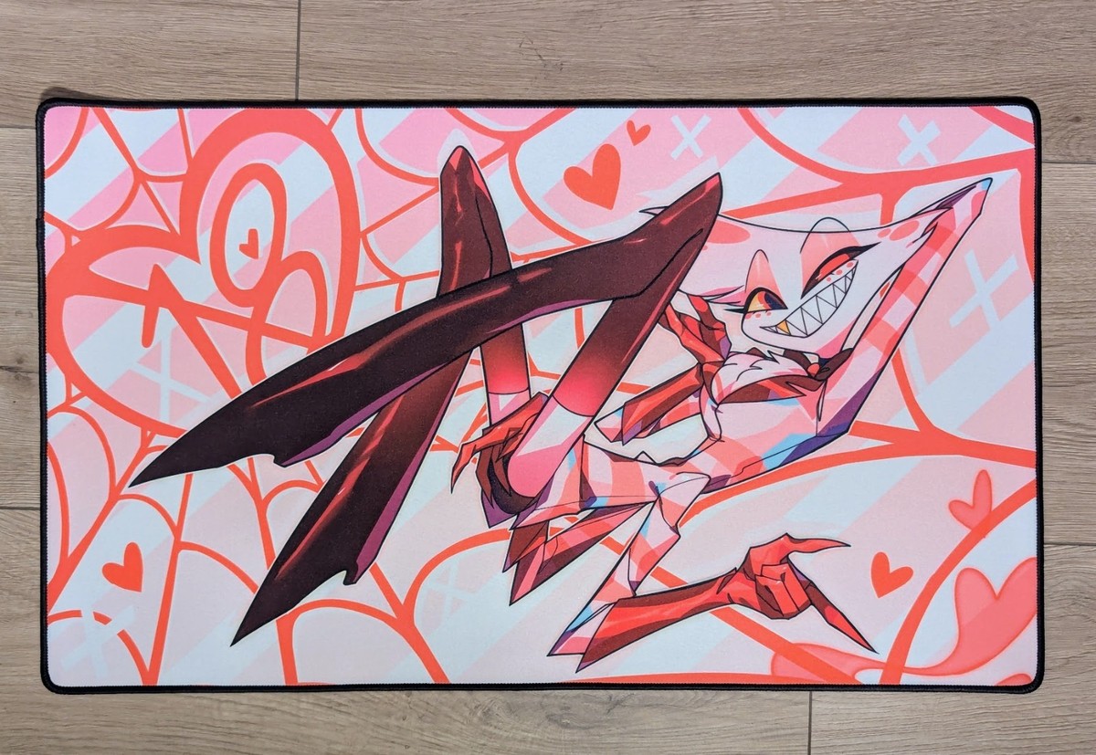 Hazbin Hotel Angel Dust Official Limited Edition Play Mat *Out of