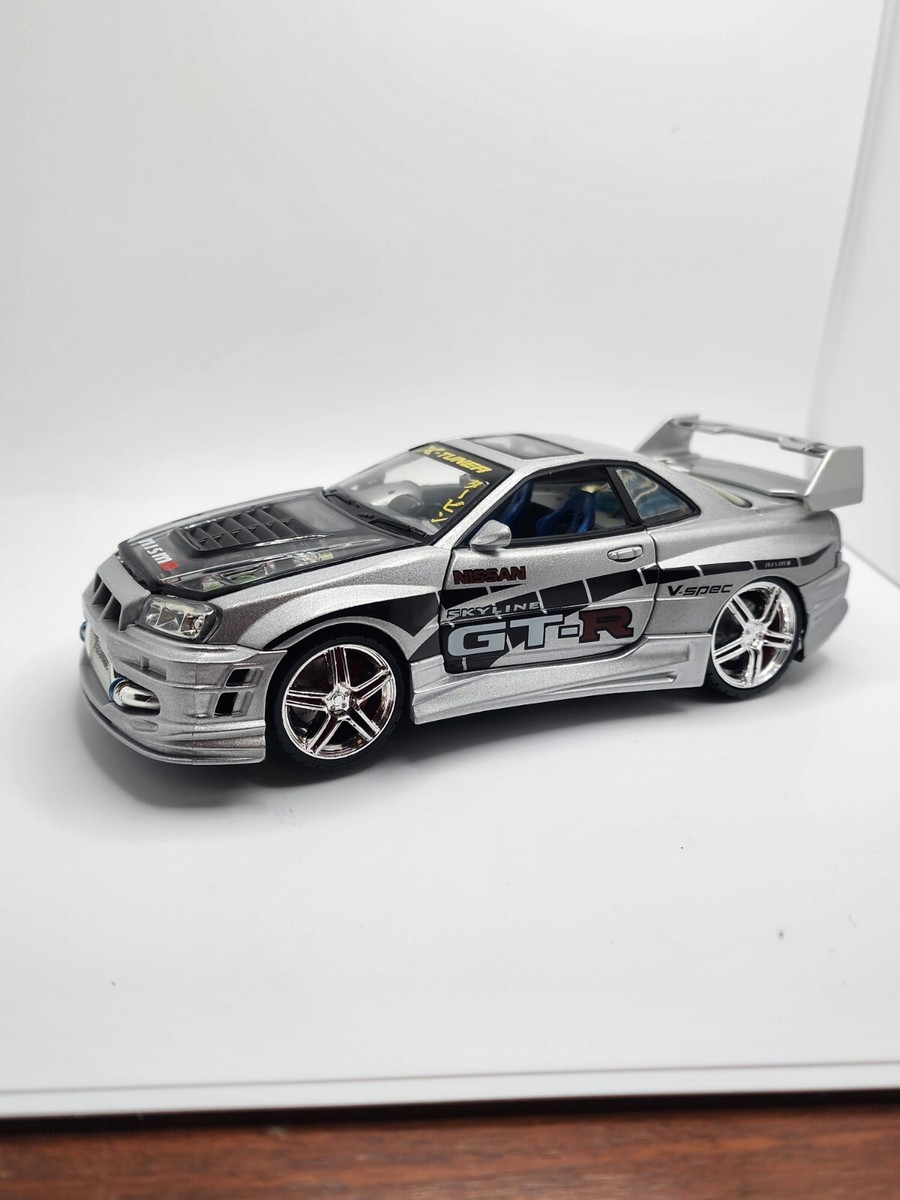 KENTOYS XTuner 1:24 Gray Nissan Skyline GT-R Motor CO. LTD V-Spec