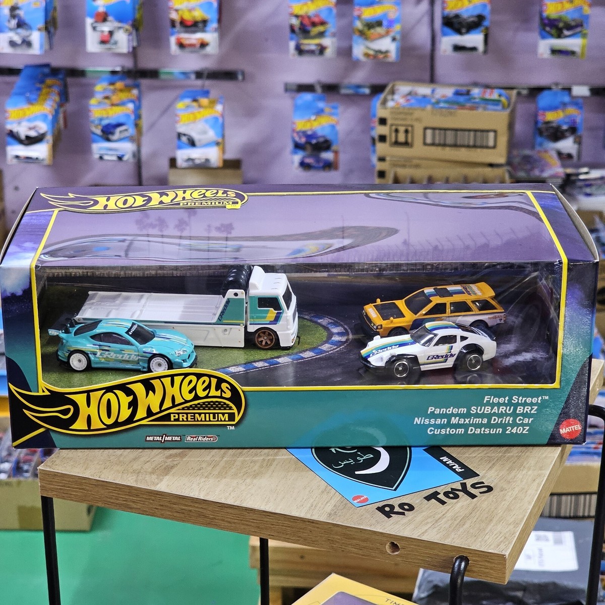 HOT WHEELS PREMIUM 2024 BOX SET GReedy FLEET STREET SUBARU MAXIMA