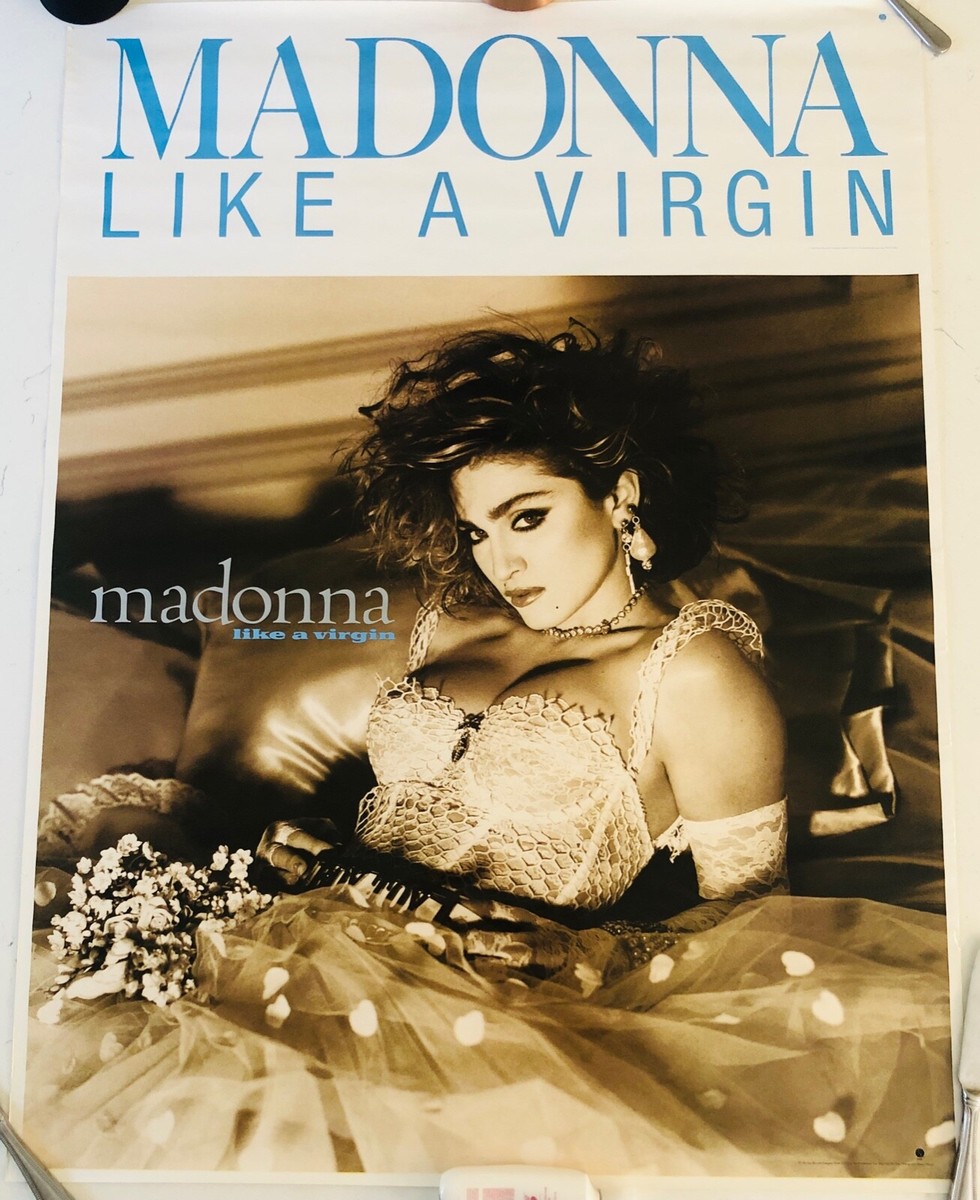 MADONNA コロンビア製 WEA 宣伝用 非売品 タペストリー MADONNA