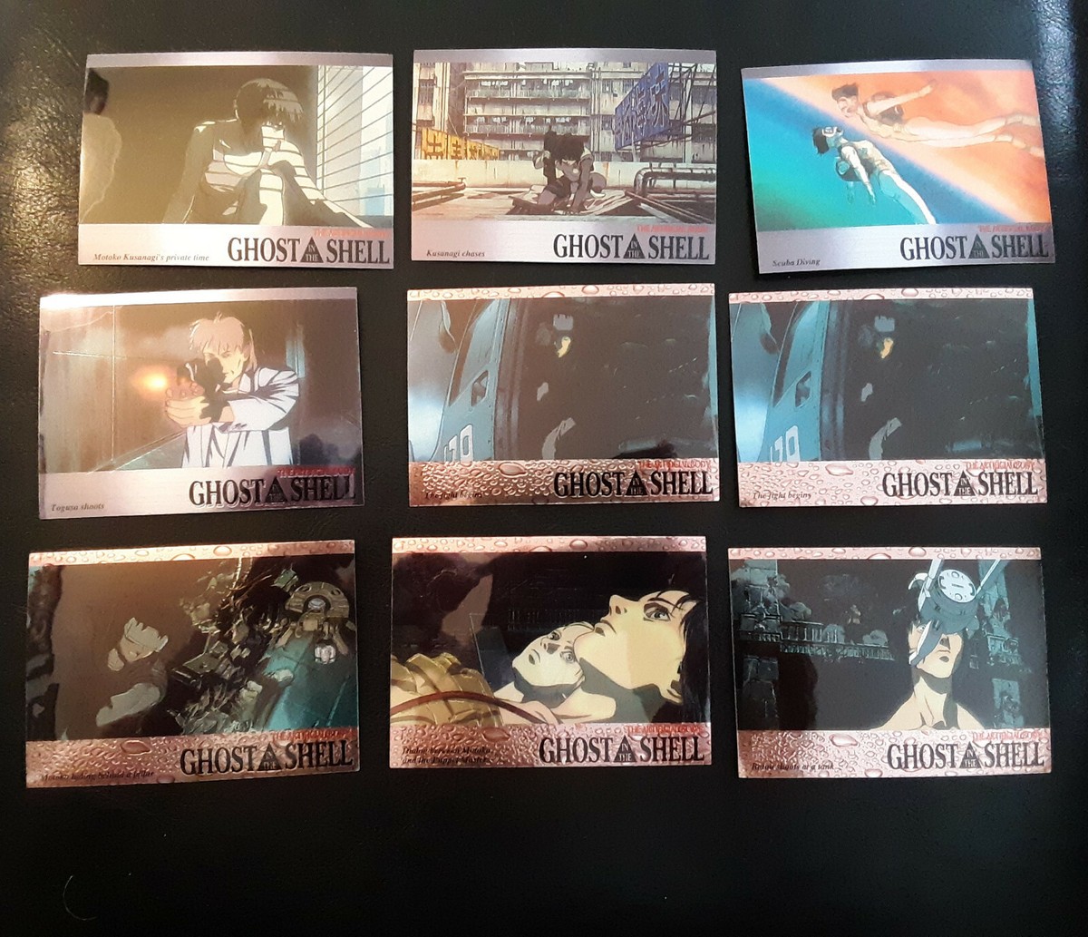 攻殻機動隊 GHOST IN THE SHELL Chromium cards FOR SALE: 1995 GHOST