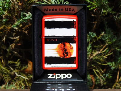 RUSH Vapor Trails Zippo Lighter - Geddy Lee - Alex Lifeson - Neil