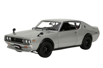 Kyosho 1/18 - Nissan Skyline 2000 GT-R (KPGC110) Silver 08255S | eBay