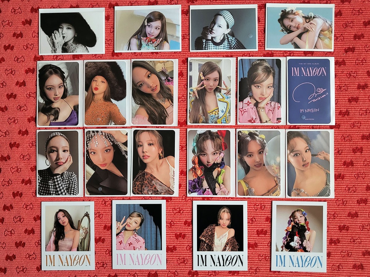 TWICE - IM NAYEON - 1st Mini Ablum - POP - Official Photocards | eBay