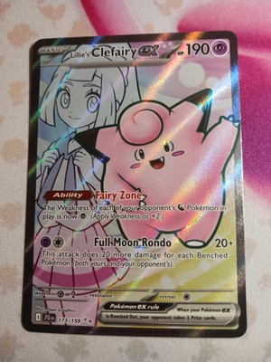 Lillie's Clefairy EX 173/159 Journey Together ENGLISH Full Art | eBay