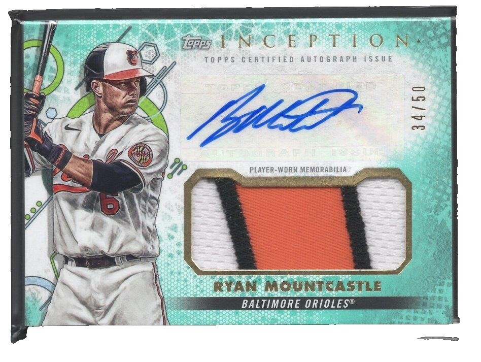 mountcastle rc autograph 70シリ topps サイン