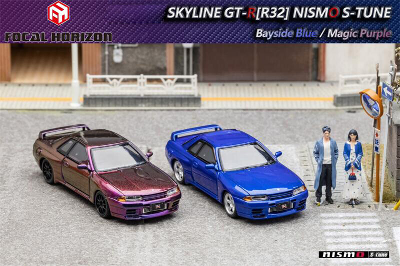 Focal Horizon FH 1:64 Skyline GT-R R32 Nismo S-Tune Diecast Model
