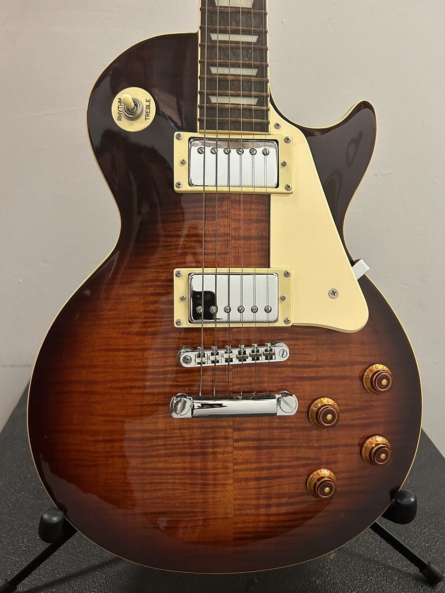 2000 Epiphone Les Paul Standard Heritage Burst Electric Guitar NOS