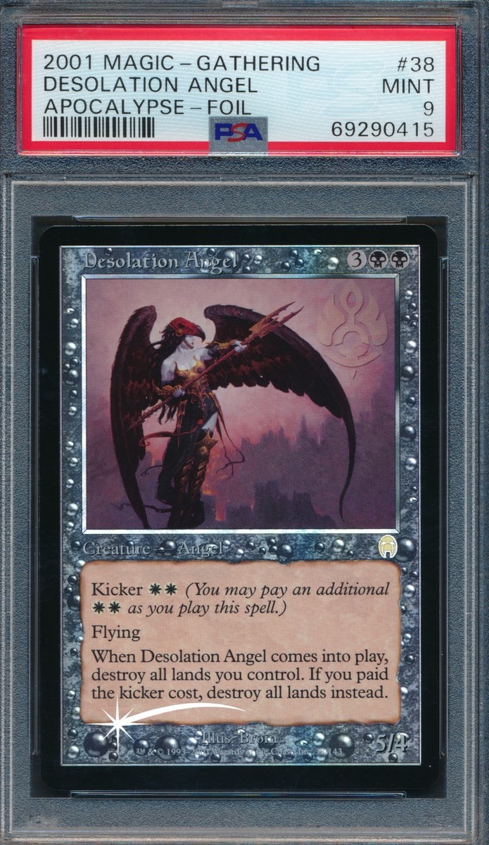 Apocalypse Desolation Angel PSA 9 Graded Magic MTG FOIL (0415) | eBay