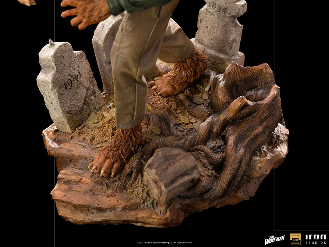 Universal Monsters The Wolfman Deluxe Art Scale Statue | eBay