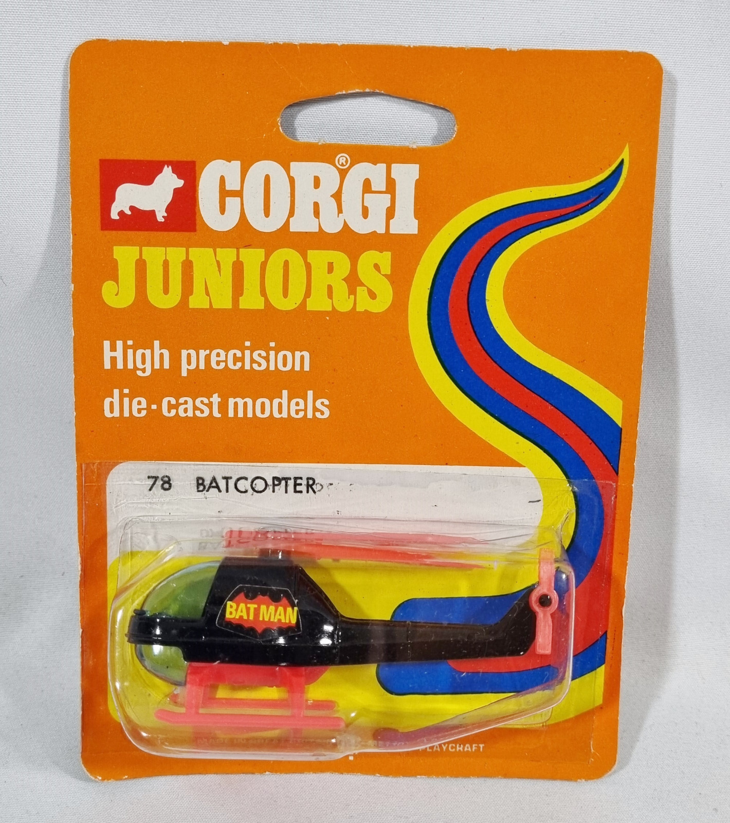 Corgi Juniors 78, Batcopter - Free Price Guide & Review
